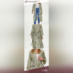 Wilfred Olive Green Kimono